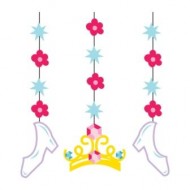 Princess Shoes and Tiara Hanging Decorations